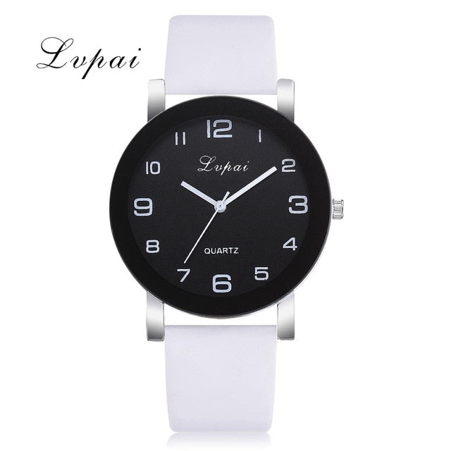 Brand Bracelet Watch Women Fashion Leather Black Quartz Wrist Watches Ladies Clock Relogio Feminino Reloj Mujer