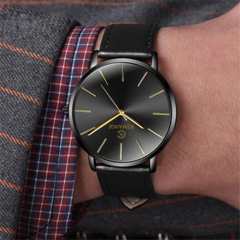 Relogio Masculino. Top Brand Luxury Ultra-thin Wrist Watch Men's Watch.