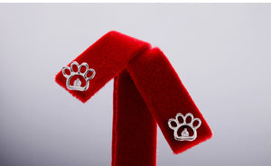 Paw Prints Cute Cat / Dog Simple Zircon Stud Earrings for Women. Fashion Pet Jewelry
