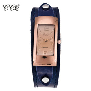 Vintage Genuine Cow Leather Bracelet Watch Fashion Luxury Casual Women Quartz Watches Wrist Watch Gift Hot Selling