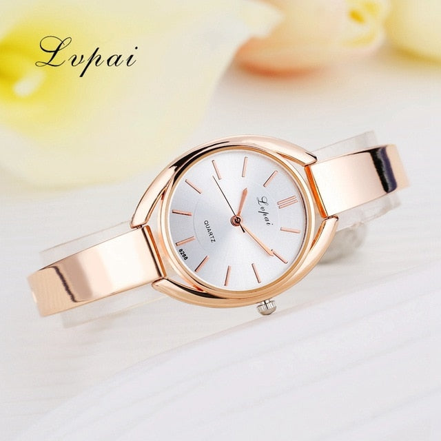 Brand Luxury Women Bracelet Watches Fashion Women Dress Wristwatch Ladies Quartz Sport Rose Gold Watch