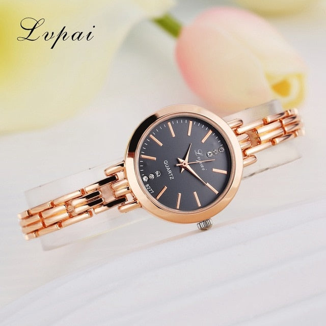 Brand Luxury Women Bracelet Watches Fashion Women Dress Wristwatch Ladies Quartz Sport Rose Gold Watch