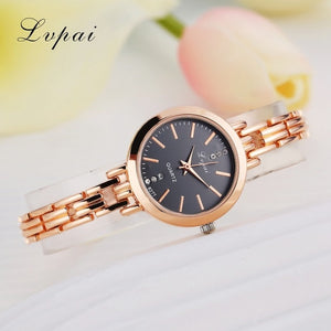 Brand Luxury Women Bracelet Watches Fashion Women Dress Wristwatch Ladies Quartz Sport Rose Gold Watch
