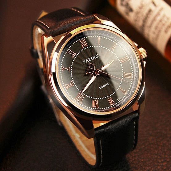 Quartz Watch for Men.  Top Luxury brand.  Wristwatch Male Clock Wrist Watch Quartz.