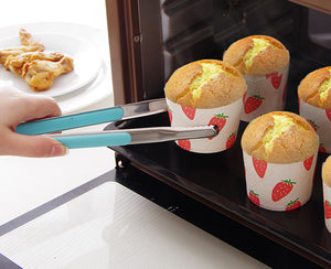 Stainless Steel Kitchen Tongs BBQ Tongs Mini Barbecue Grill Food Clip Ice Tongs Meat Salad Toast Tongs Clamp Kitchen Accessories