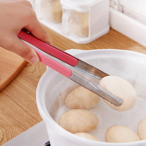 Stainless Steel Kitchen Tongs BBQ Tongs Mini Barbecue Grill Food Clip Ice Tongs Meat Salad Toast Tongs Clamp Kitchen Accessories