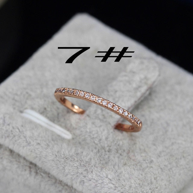 Adjustable Bracelet Bangle for Women Captivate Bar Slider Brilliant CZ Rose Gold Color Jewelry Pulseira Feminia CB089