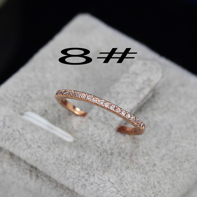 Adjustable Bracelet Bangle for Women Captivate Bar Slider Brilliant CZ Rose Gold Color Jewelry Pulseira Feminia CB089