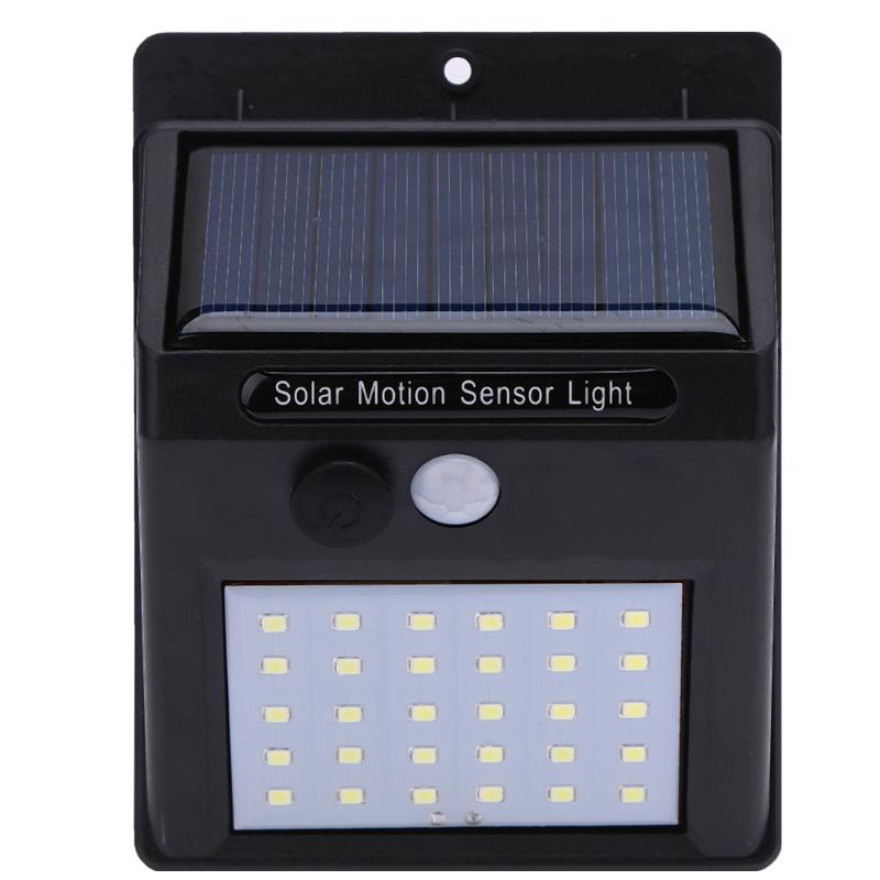 1-4pcs LED Solar Light Motion Sensor Outdoor Garden Light Decoration Fence Stair Pathway Yard Security Solar Lamp Dropshipping