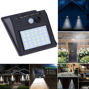 1-4pcs LED Solar Light Motion Sensor Outdoor Garden Light Decoration Fence Stair Pathway Yard Security Solar Lamp Dropshipping