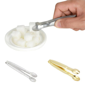 Coffee Sugar Clip Stainless Steel Anti-skid Tong Ice Palm Shape Food Cake Clamp Kitchen Gadgets Bar Buffet Golden Tools Tweezer