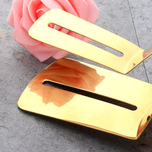 1 Pcs High Quality Grill Accessory Steak Clip Bread Tongs Clip Kitchen Tongs Solid Stainless Steel Food Cooking Serving Utensil