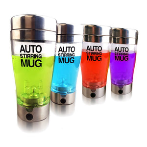 Self Stir Mug Automatic Coffee Milk Mixing Mug Smart Mixer Cup transparent juice Cup Electric Protein Shaker Bottle Blender Cups