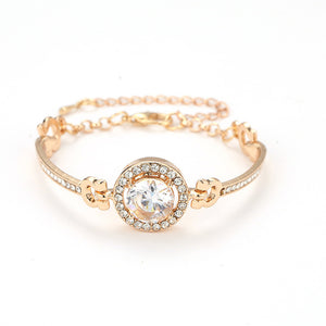 Love Roman Bracelet Numeral Tassel Peach Heart Temperament Every Match Korean Bracelet Trend Jewelry